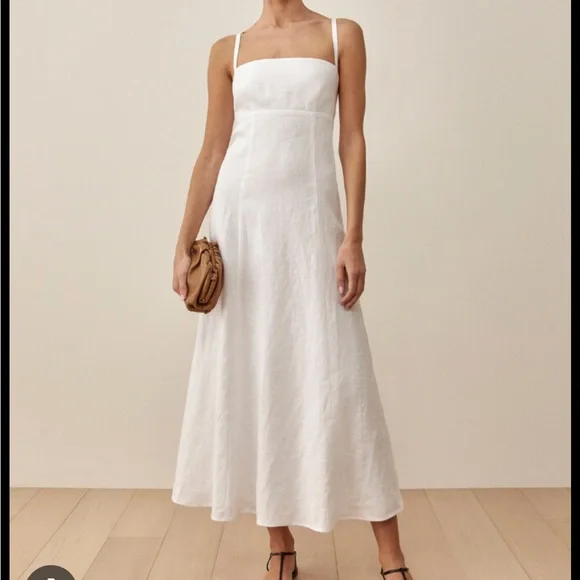 Reformation | Dresses | Linen Maxi White Sleeveless Dress | Poshmark Reformation | Dresses | Linen Maxi White Sleeveless Dress | Poshmark